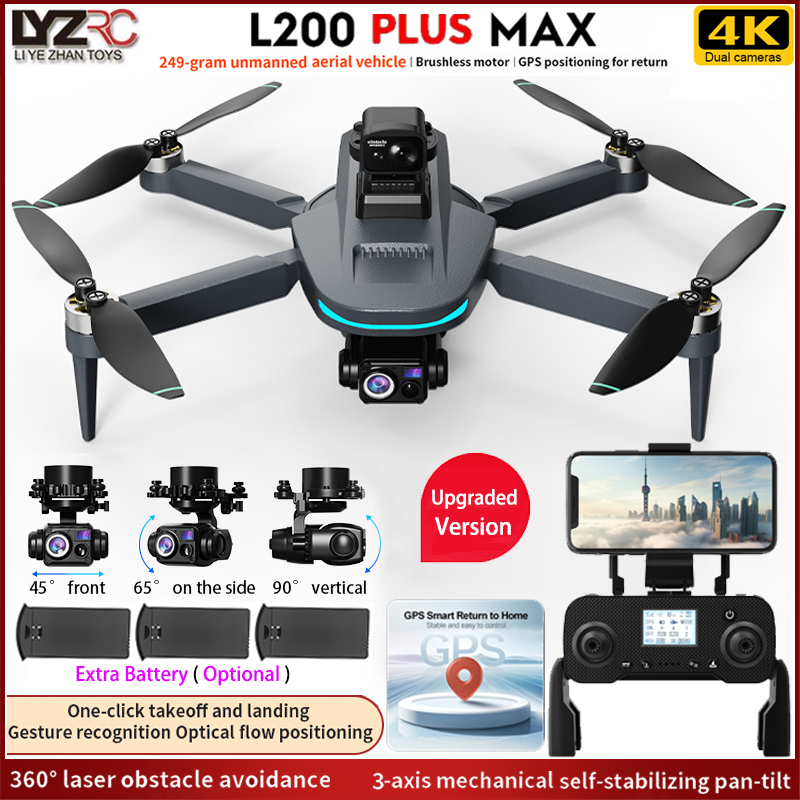 Jjrc Drone X12 - NUOVO L200 PLUS MAX GPS Drone