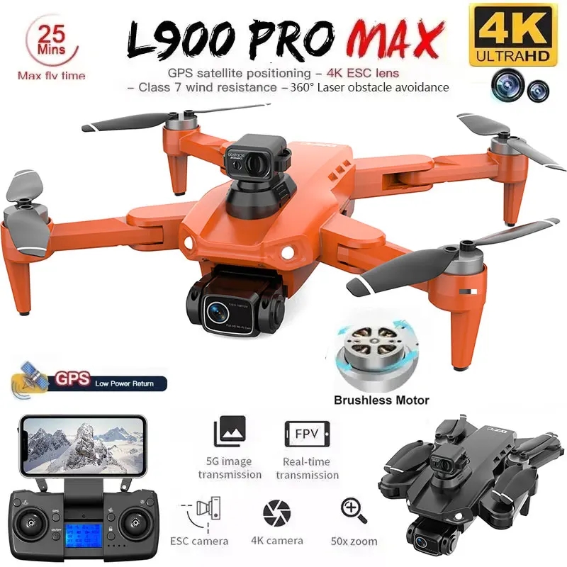 L900 Pro MAX GPS Drone 4K Prof - Drone Battery Case recensione e prezzo