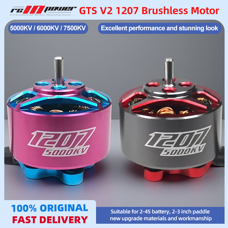 RCINPOWER GTS V2 1207 5000KV 3 - Drone Battery 3S recensione e prezzo